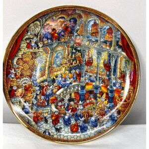 Bill Bell Holy Cats Limited Edition Decorative Plate Certificate